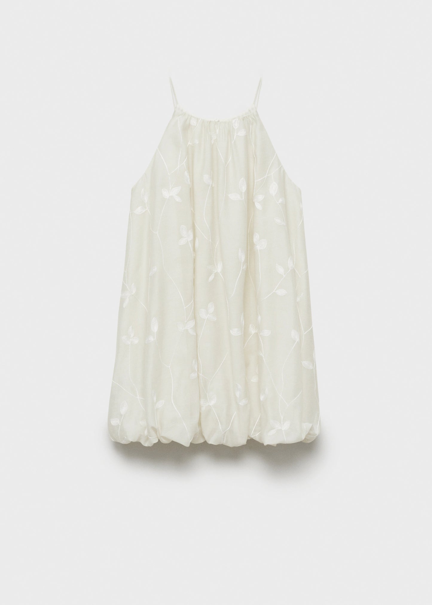 Balloon Halter Dress