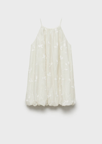 Balloon Halter Dress