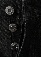 Barrel Jeans With Patches
