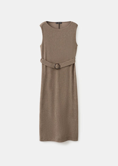 Belt Knit Dress