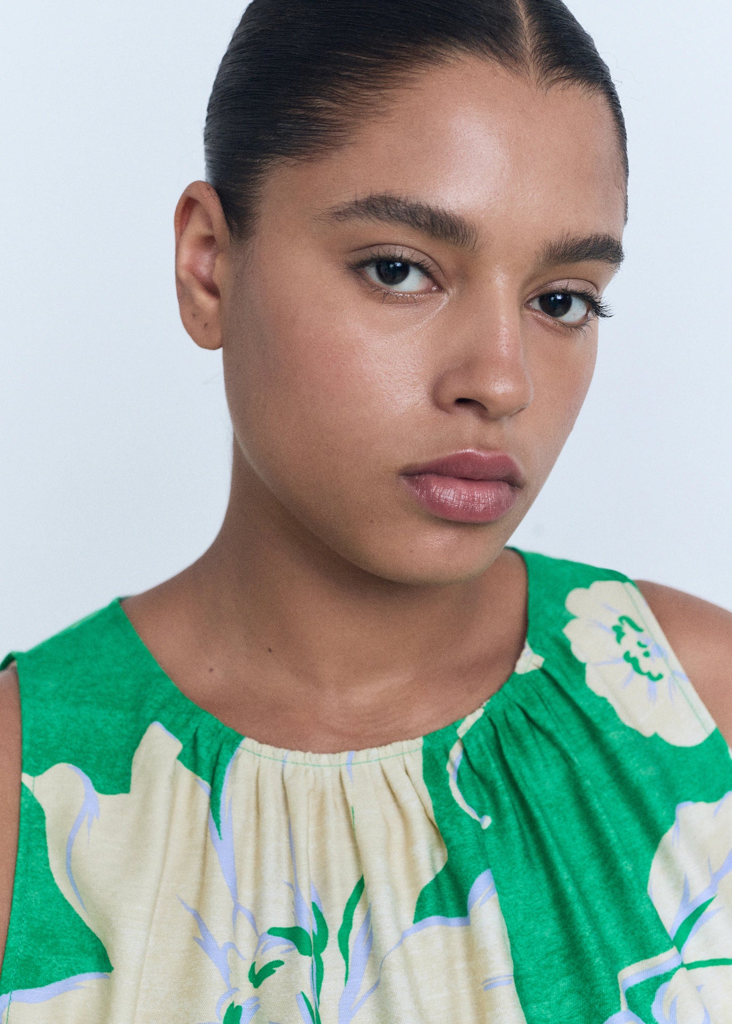 Belt Printed Jumpsuit