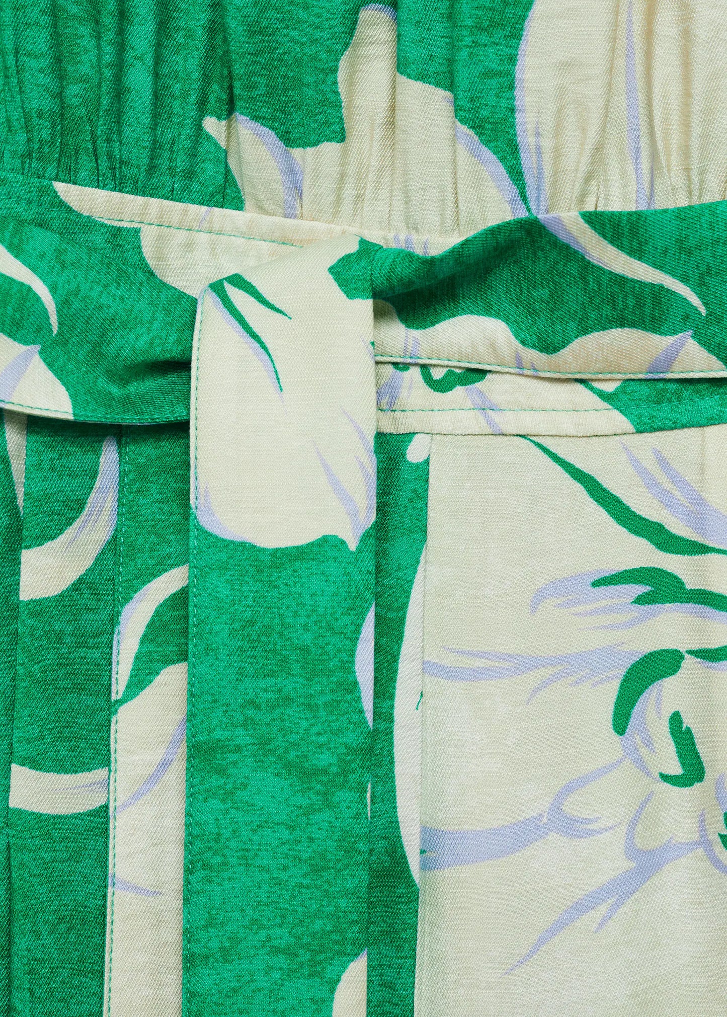 Belt Printed Jumpsuit