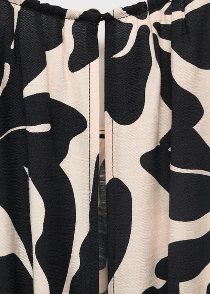 Belt Printed Jumpsuit