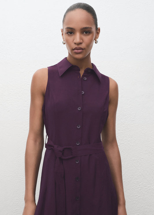 Belt Shirt Dress