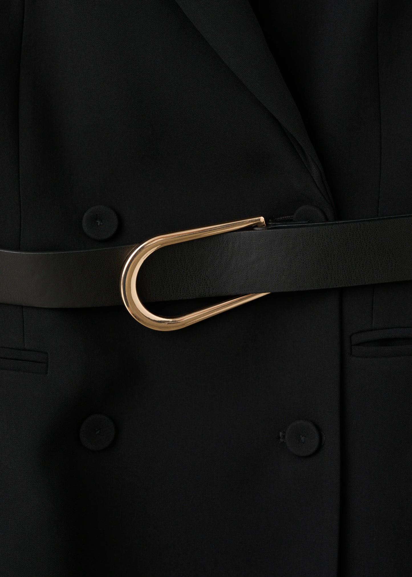 Blazer Style Dress With Belt