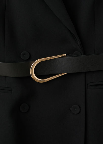 Blazer Style Dress With Belt