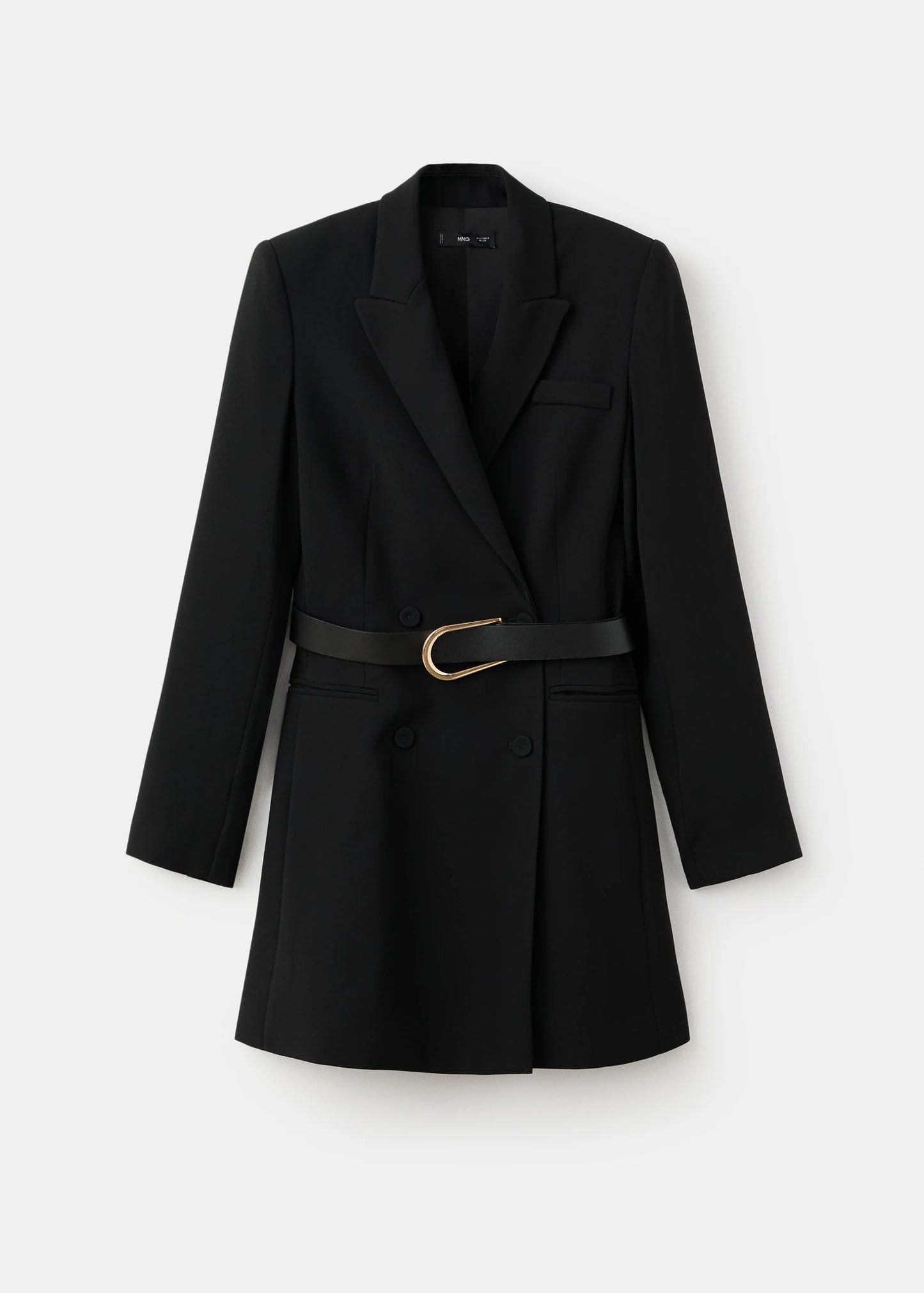 Blazer Style Dress With Belt