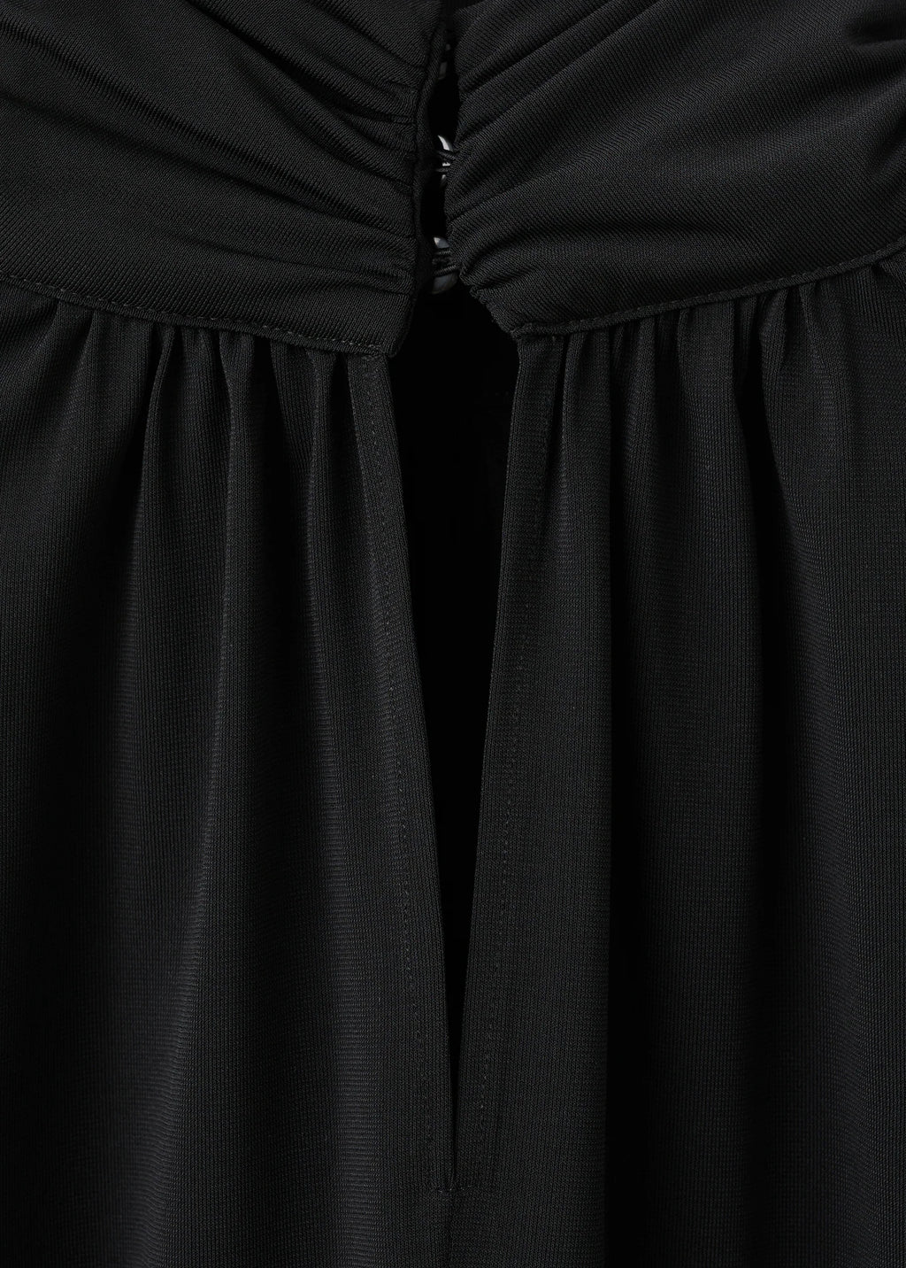 Blouse With Flared Sleeves And Ruffles