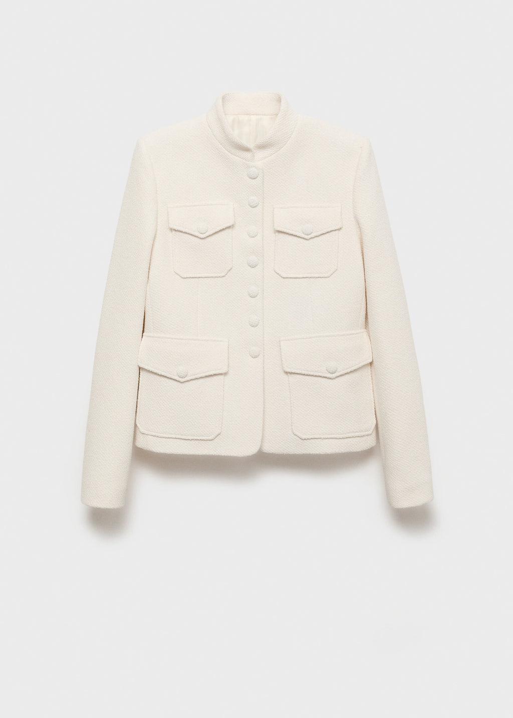 Boucle Jacket With Pockets