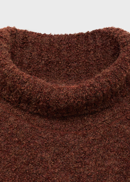 Boucle Turtleneck Sweater