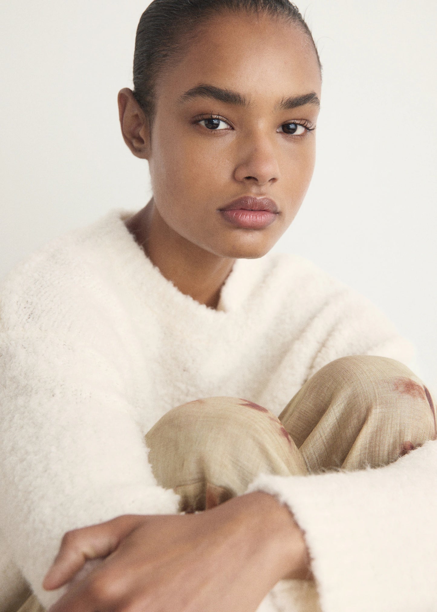 Boucle Effect Sweater