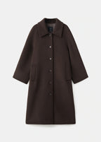 Buttoned Wool Coat
