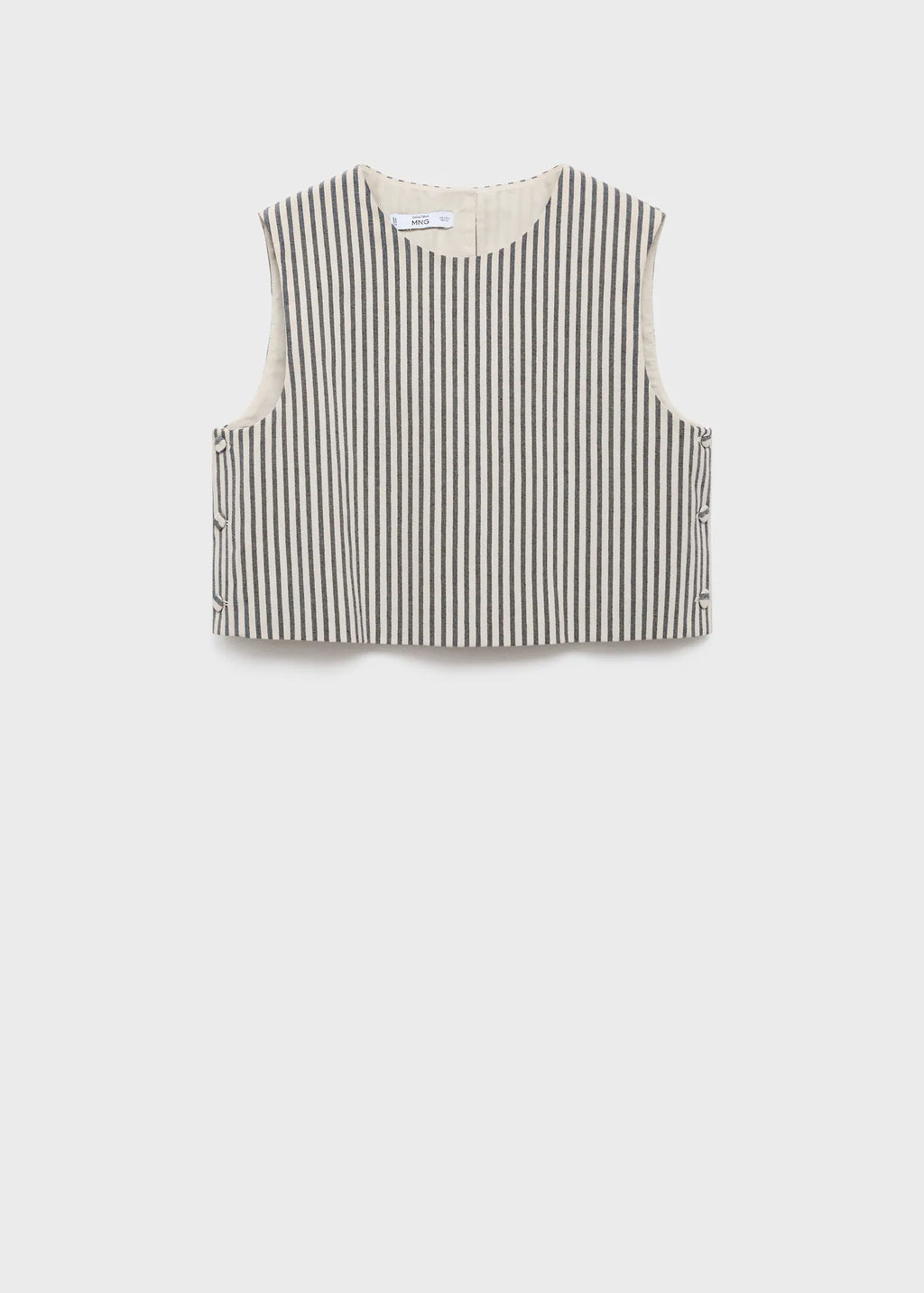 Buttons Striped Top