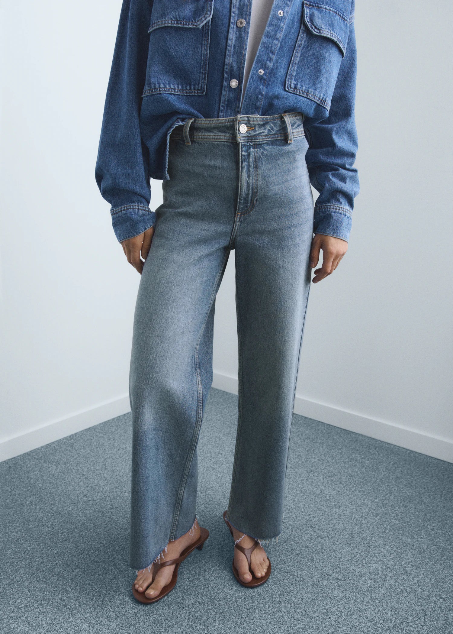 Catherin Culotte High Rise Jeans