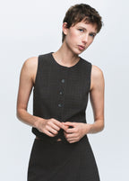 Check Suit Waistcoat