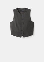 Check Suit Waistcoat