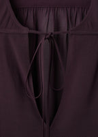 Chiffon Blouse With Bow Neckline