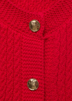 Chunky Knit Waistcoat With Buttons