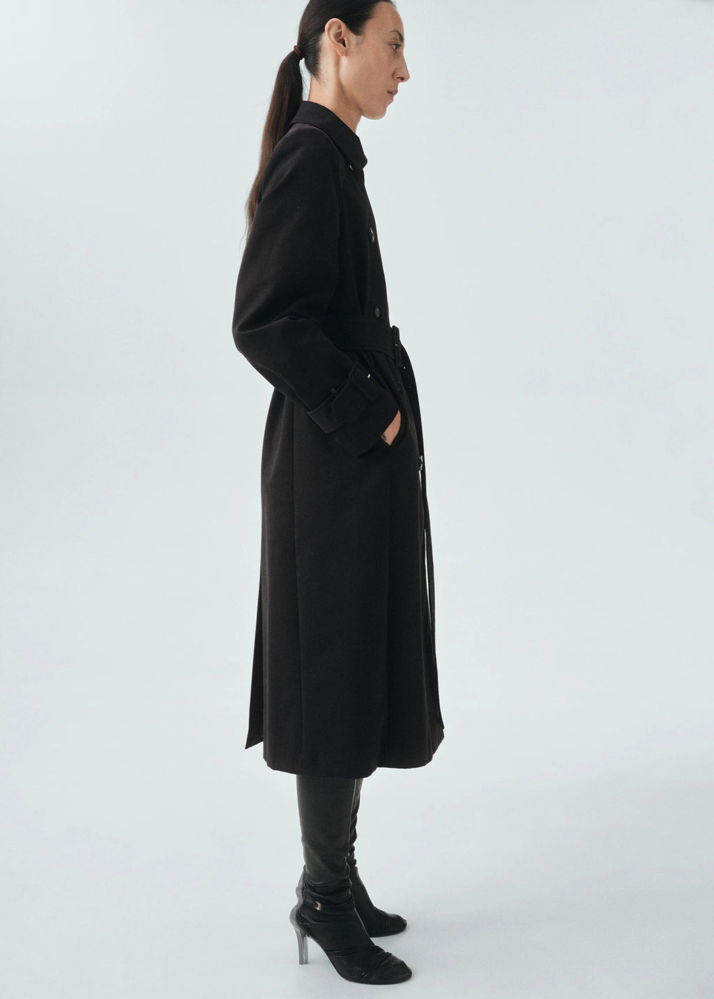 Classic 100% Cotton Trench Coat