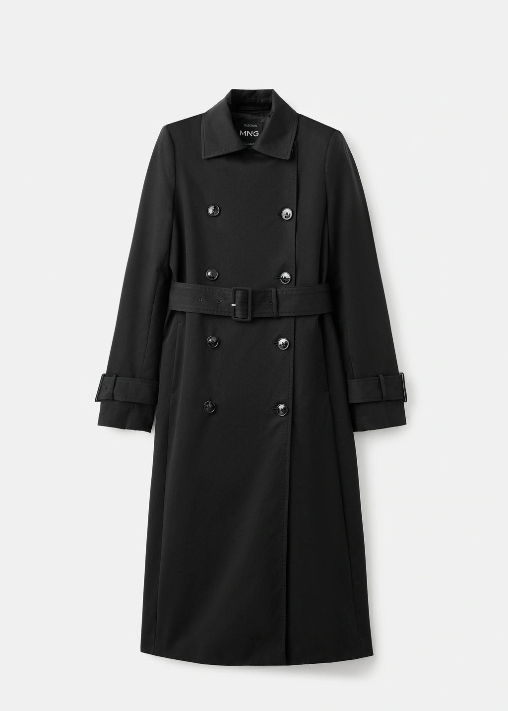 Classic 100% Cotton Trench Coat