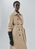 Classic 100% Cotton Trench Coat