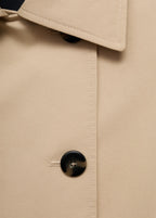 Classic 100% Cotton Trench Coat