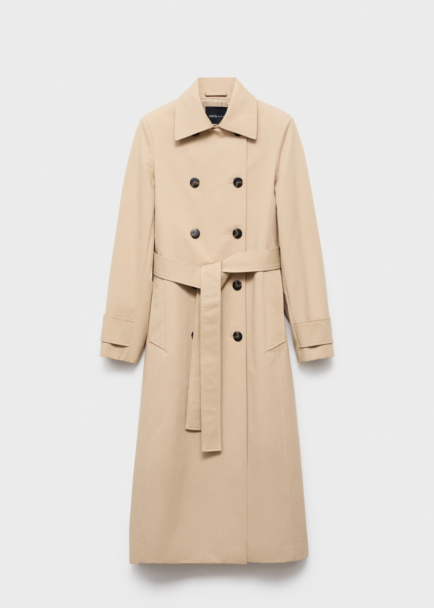 Classic 100% Cotton Trench Coat