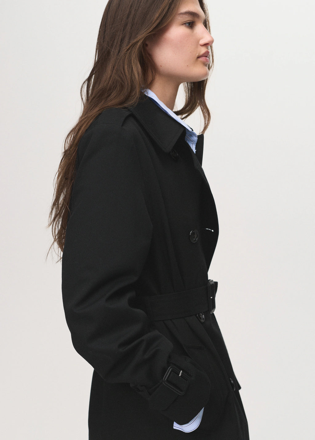 Classic Trench Coat With Belt
