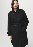 Classic Trench Coat With Belt