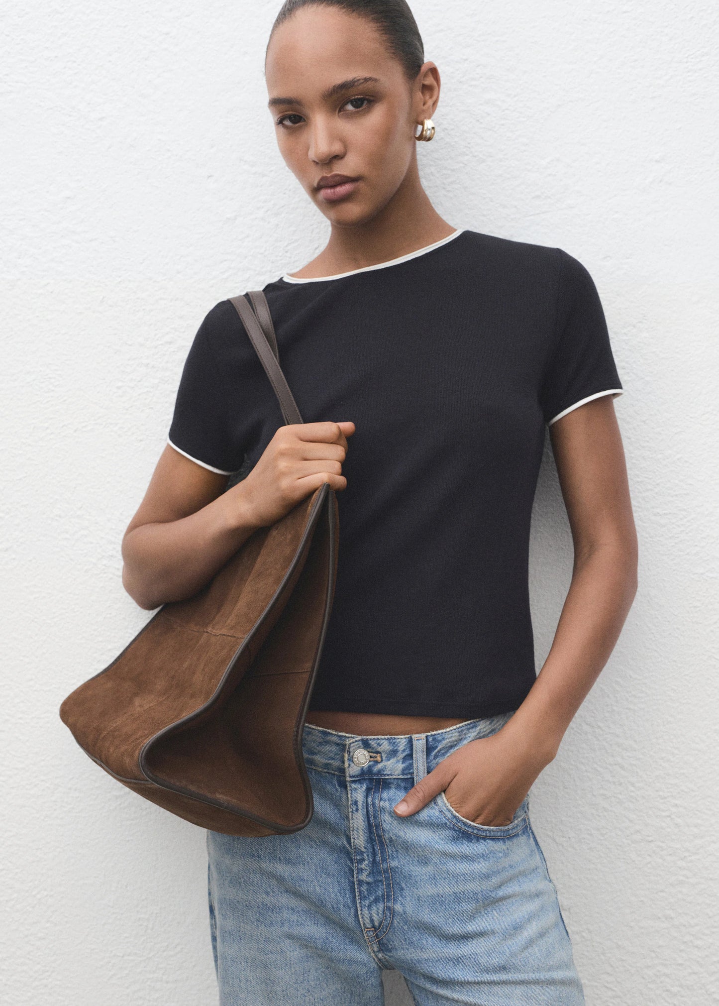 Combined Cotton T Shirt