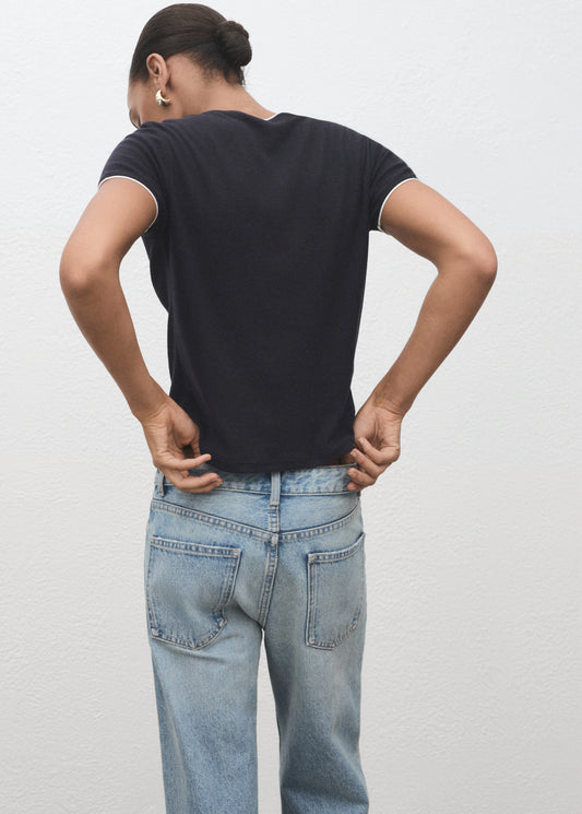 Combined Cotton T Shirt