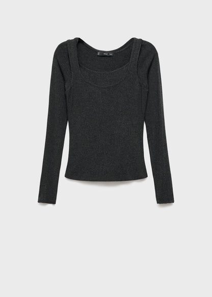 Combined Crew Neck Sweater