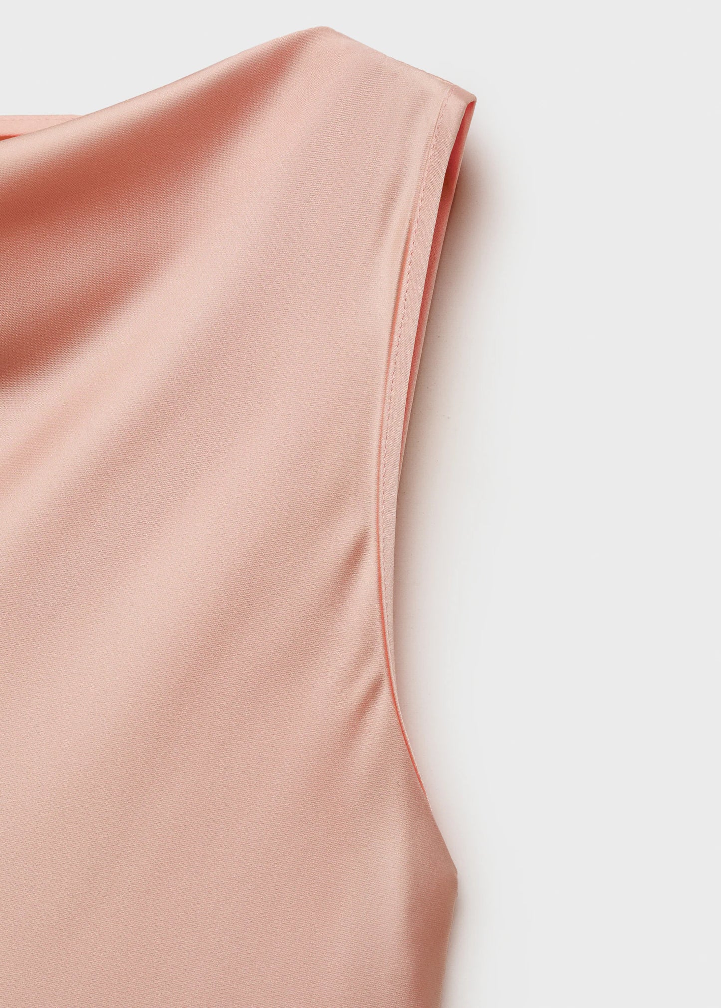 Combined Dress With Asymmetrical Cut