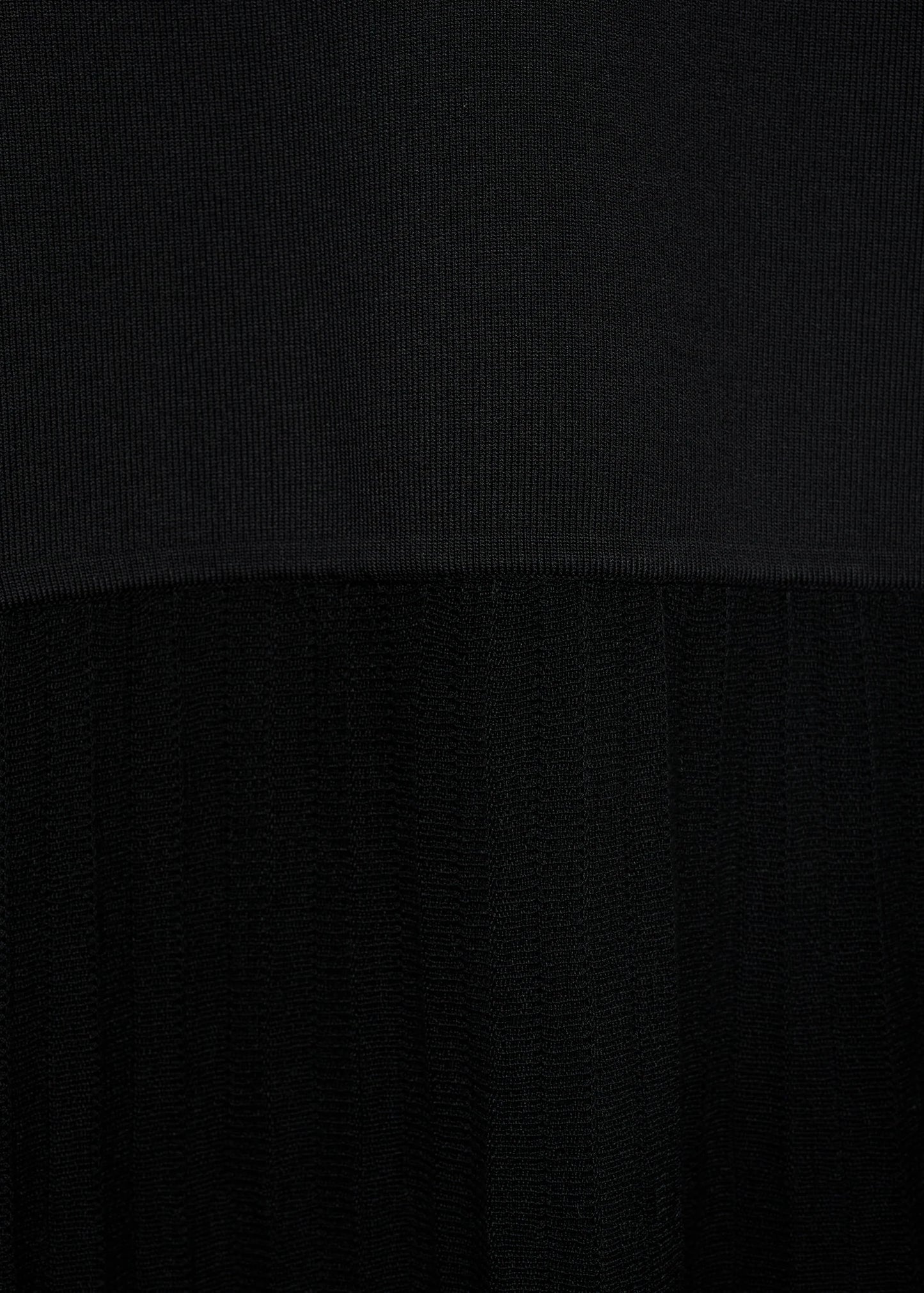 Combined Dress With Perkins Collar