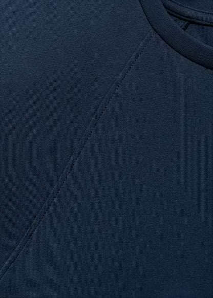 Combined Fabric Midi Dress