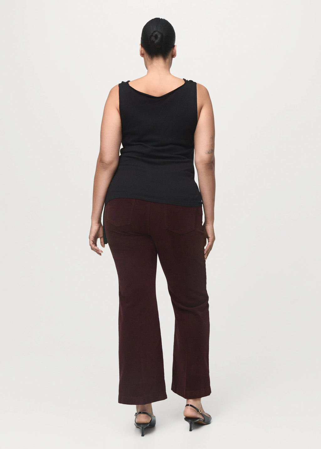 Corduroy Flared Jeans