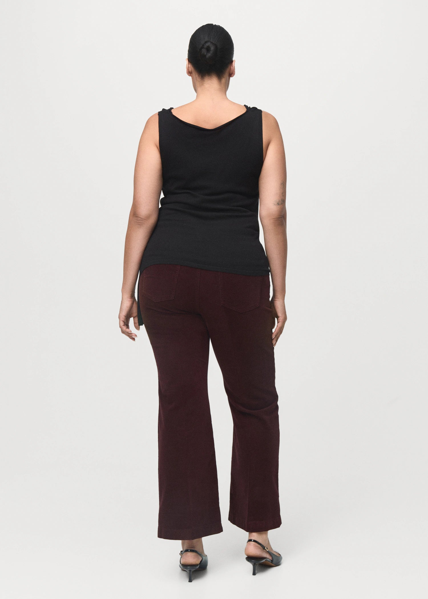 Corduroy Flared Jeans