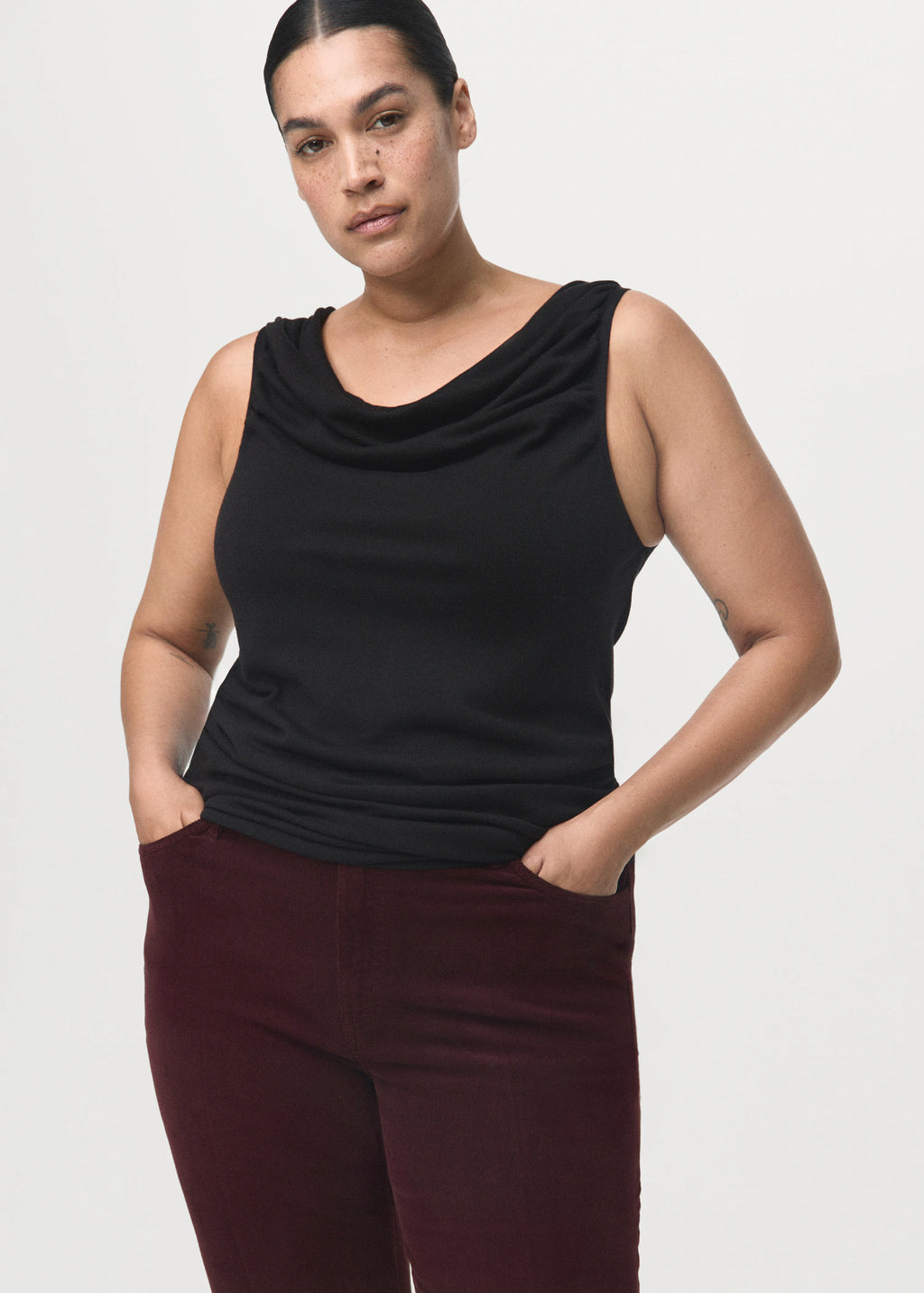 Corduroy Flared Jeans