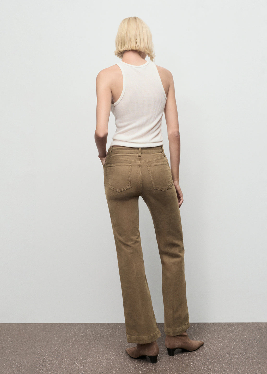 Corduroy Flared Jeans