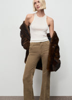 Corduroy Flared Jeans