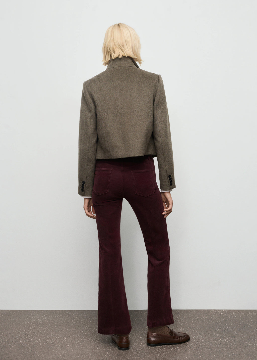 Corduroy Flared Jeans