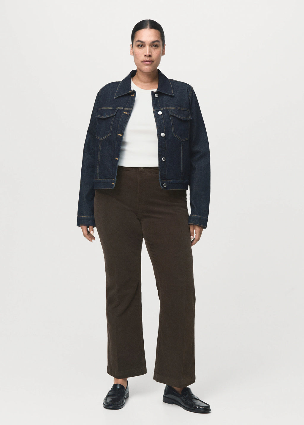 Corduroy Flared Jeans