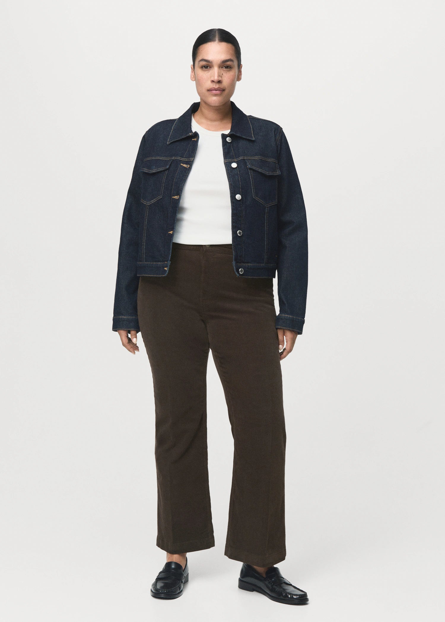 Corduroy Flared Jeans