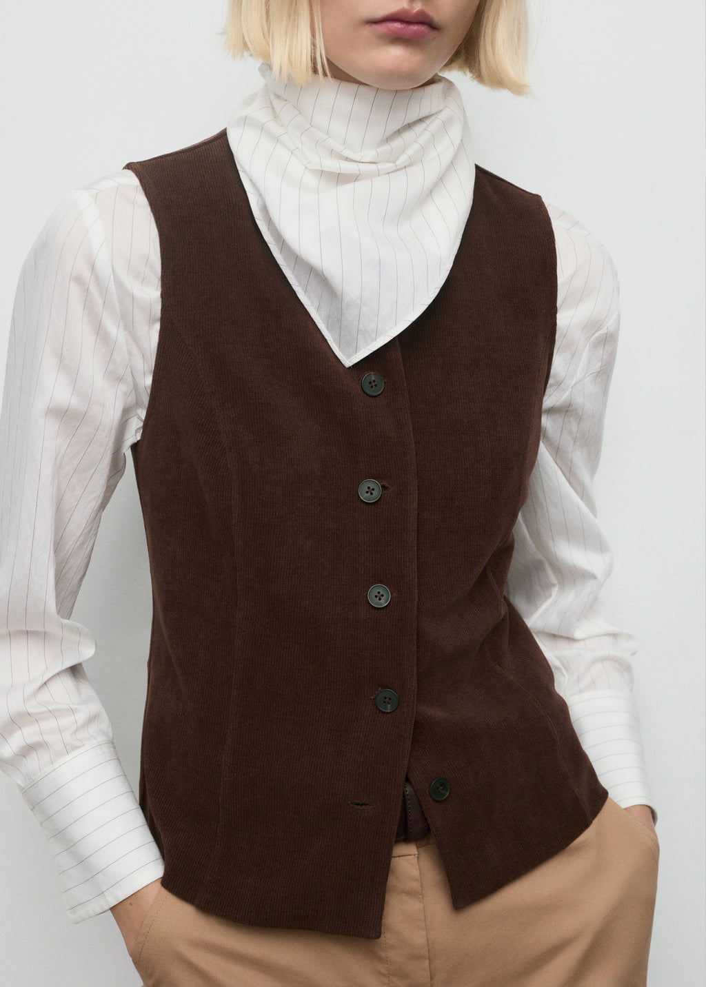 Corduroy Suit Waistcoat