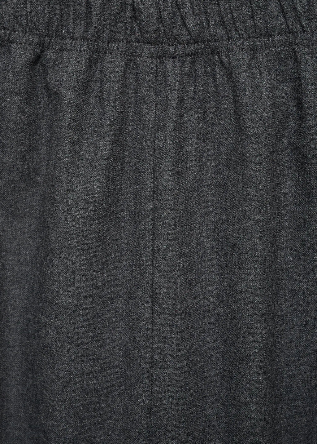 Cotton Flannel Trousers With Contrasting Piping