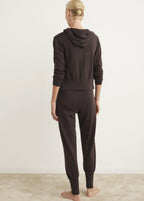 Cotton Knitted Turn Up Trousers