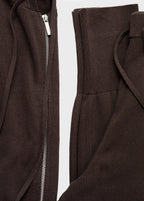 Cotton Knitted Turn Up Trousers