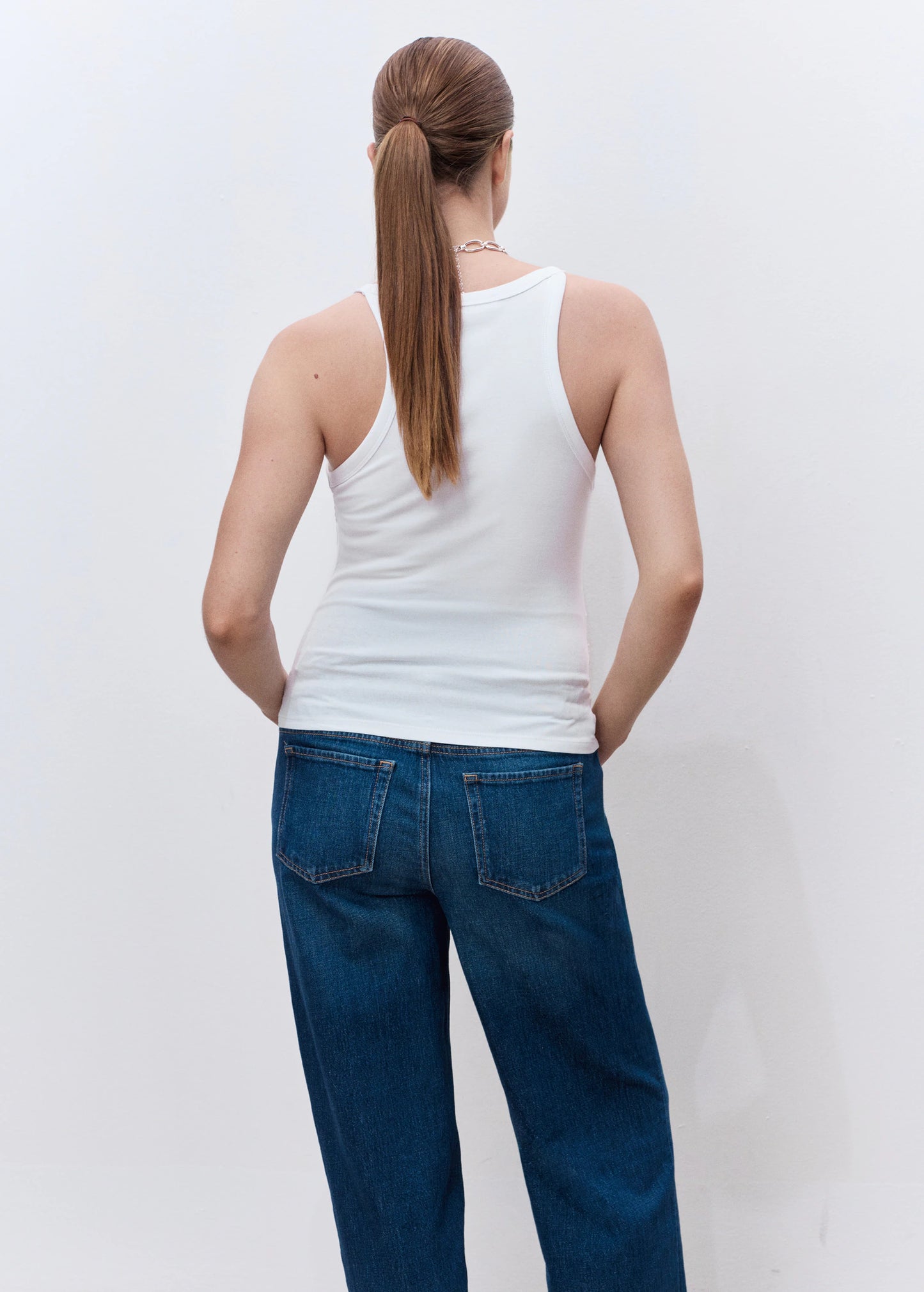 Cotton Maternity Top With Straps