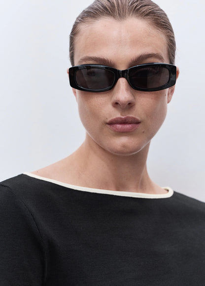 Cotton Maternity T Shirt With Buttoned Cuffs