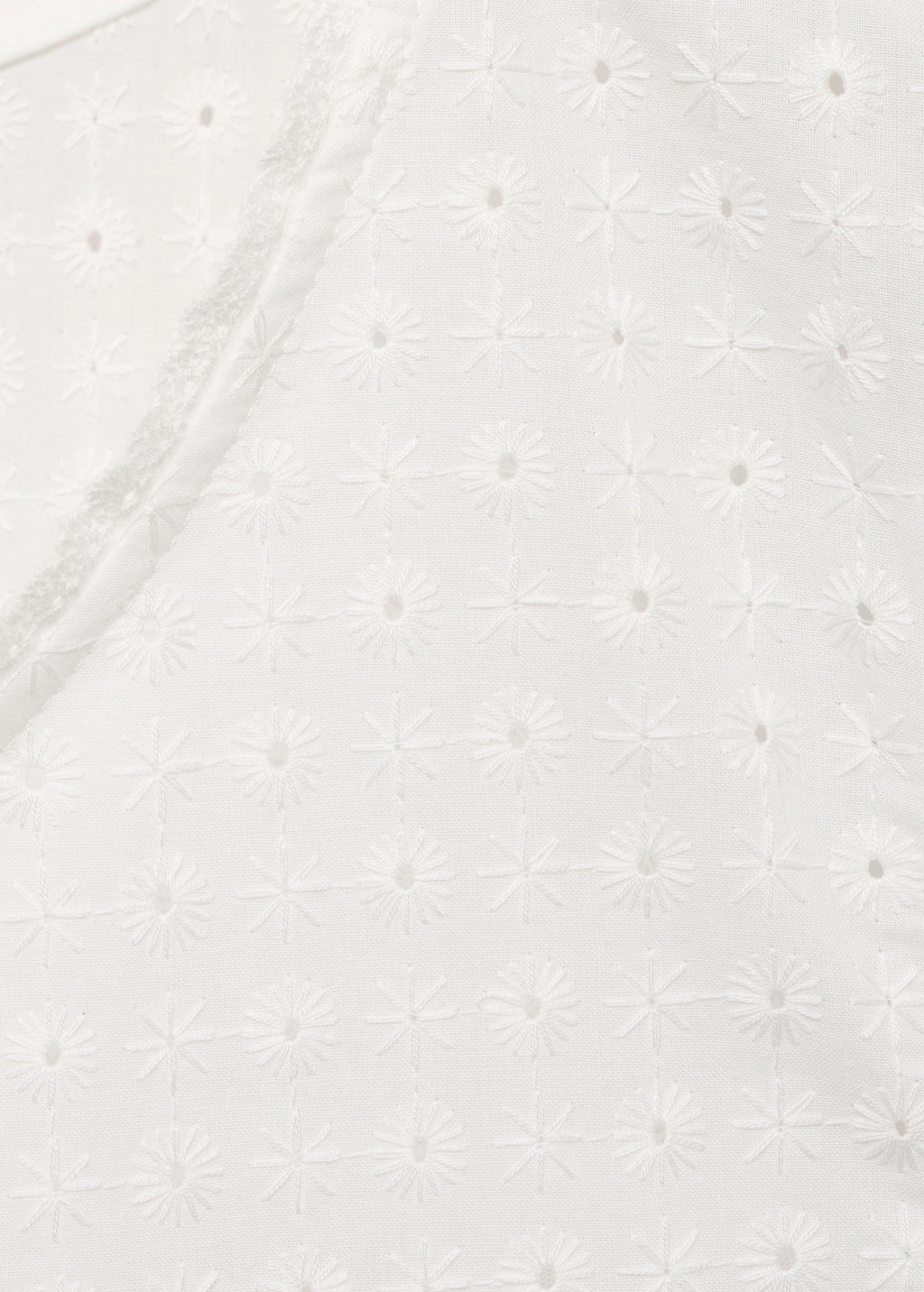 Cotton Nightdress With Embroidered Detail